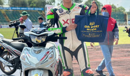 Đại Phát Motor – Xe Máy Đồng Tháp tham gia sự kiện ra mắt Honda Dash 125i tại Sân vận động Cần Thơ