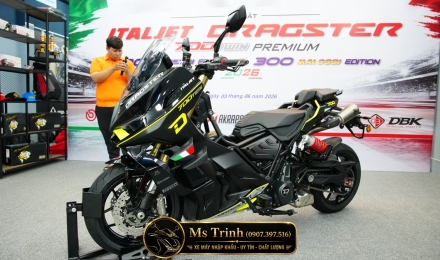 Giá Italjet Dragster 700 428 triệu: Có gì để mức giá này trở nên xứng đáng?