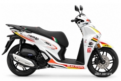 Honda SH150 Ý Malossi 2026 tại Đồng Tháp - Tem custom thể thao, dáng SH thanh lịch